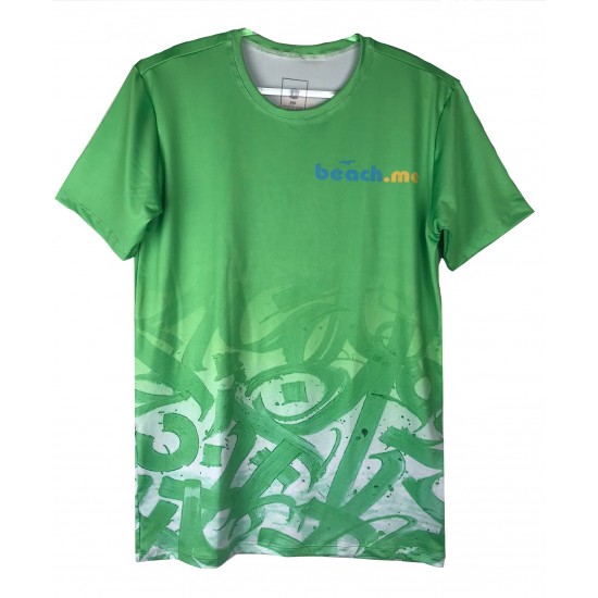 CAMISETA BEACH.ME PAINT MASCULINA - VERDE